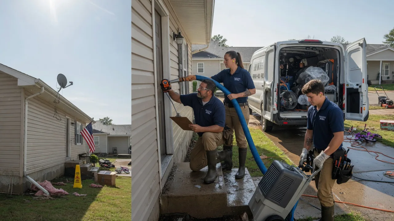 Ceiling Water Damage Restoration in Dakota, MN near me
